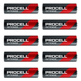 Procell MN1500INT/10 Intense Batteries 1.5V AA (LR6) PX1500 (Pack of 10)