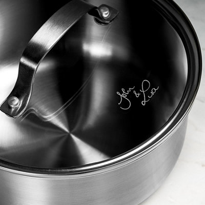 ProChef J&L Signature Silver 18cm Tri-Ply Stainless Steel Sauce Pan ...