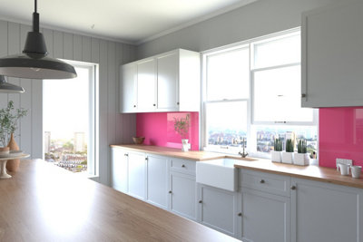 Proclad Blush PVC Kitchen Splashbacks-2440x600x2.5mm - Offer includes 1 ...