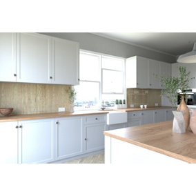 Proclad Classic Marble Laminate Splashback for Kitchens-2400x1200x10mm - Offer includes 1 tube Proclad adhesive