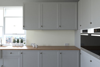 Proclad Creme PVC Kitchen Splashbacks-2440x1220x2.5mm - Offer includes ...