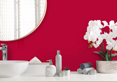 Proclad Dark Cherry PVC Wall Cladding Panels- Offer includes fixing ...