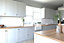 Proclad Gloss White Laminate Splashback for Kitchens-2400x600x10mm - Offer includes 1 tube Proclad adhesive