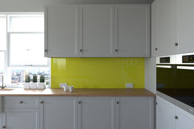 Proclad Lime PVC Kitchen Splashbacks-2440x600x2.5mm - Offer includes 1 ...