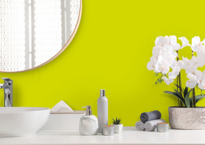 Proclad Lime PVC Wall Cladding Panels- Offer includes fixing adhesive, and edge trim