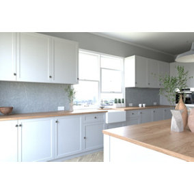 Proclad Pietra Grey Laminate Splashback for Kitchens-2400x1200x10mm - Offer includes 1 tube Proclad adhesive