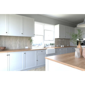 Proclad Roman Marble Laminate Splashback for Kitchens-2400x1200x10mm - Offer includes 1 tube Proclad adhesive