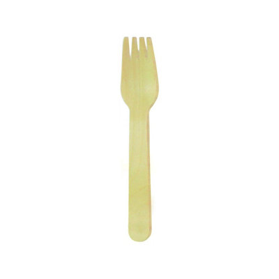 Procos Wooden Disposable Forks (Pack of 8) Light Wood (One Size) Price Comparisons | Compare The Build