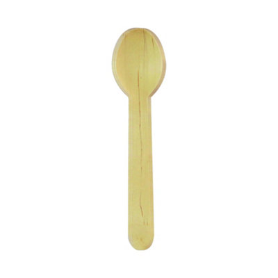 Procos Wooden Disposable Spoons (Pack of 8) Beige (One Size) Price Comparisons | Compare The Build