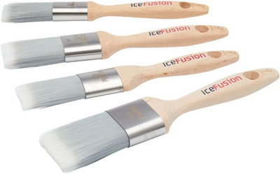 ProDec Advance 3 inch Ice Fusion Trade Professionele Synthetische Verfkwast voor een Ultra-Gladde Afwerking Schilderen met Emulsie-, Glans- en Satijnverf op Muren, Plafonds, Hout en Metaal, 3 75mm