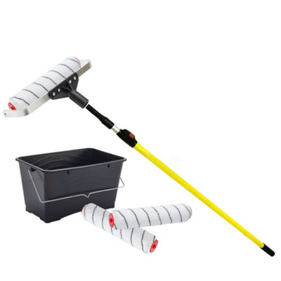 Prodec Advance Eagle Emulsion Paint 12 inch Medium Pile Scuttle Extension Pole Kit