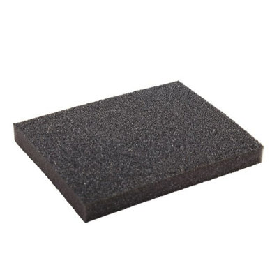 ProDec Medium Grit Flexible Foam Filled Sanding Pad for Flat & Curved ...