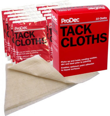 ProDec Tack Cleaning Cloths - 10 Pack