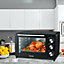 Prodex PX7023B Tabletop Mini Oven, 23 Litre , 1500 W, Black