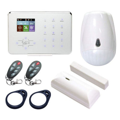 Wireless burglar best sale alarm installation