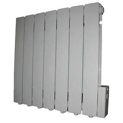 A 7 panel Calortec electric panel radiator (Eco Prime).