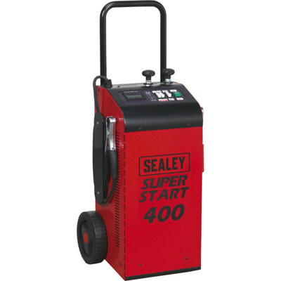 Professional 12V/24V Heavy Duty Battery Starter and Charger for 30Ah to 450Ah Batteries