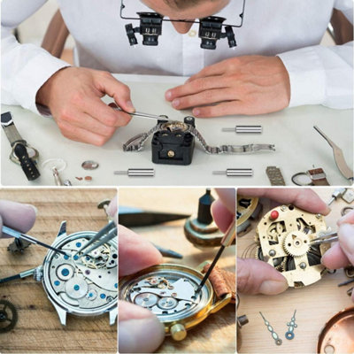 Professional 171-Piece Watch Repair Tool Kit with Portable Case for DIY ...