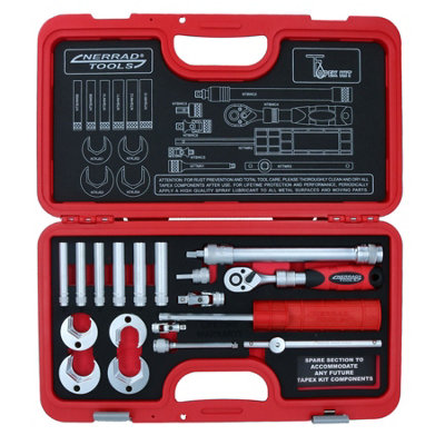 Professional Advanced Tapex Tap Wrench Kit for Bath Basin Monobloc