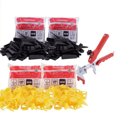 Professional Complete Tile Levelling System Kit - 3mm (200 Clips