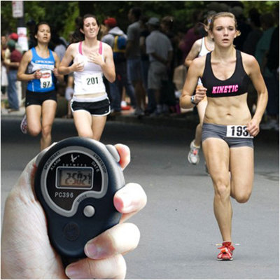 Professional Digital Handheld Sports Stopwatch Timer for Training ...