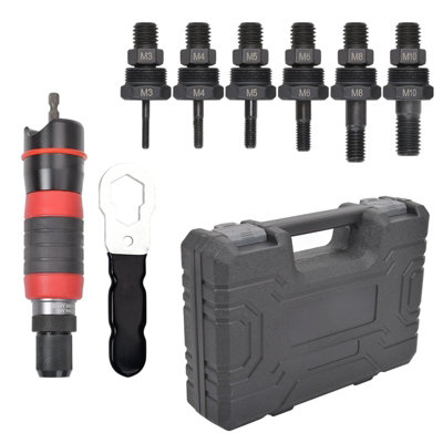 Professional Electric Drill Tool Rivet Rivnut Nut Gun Adapter Insert ...