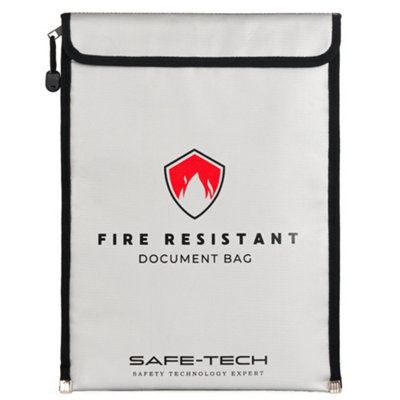 Professional Fireproof Document Bag Laboratory Tested, Office Business ...