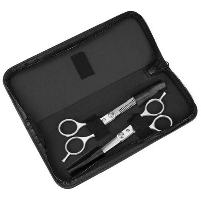 Professional Hairdressing Scissor Set 6 Inch Stainless Steel Barber ...