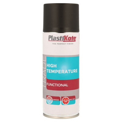 Professional High Temperature Black Coating 400ml for Extreme Heat ...