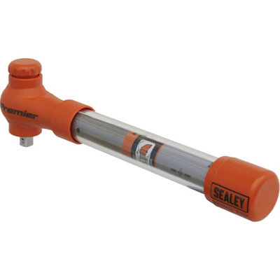 Professional Insulated Torque Wrench - 3/8" Drive with Calibration - 5 to 25 Nm Range