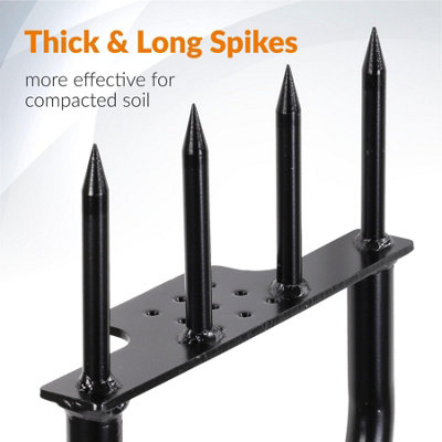 Grass Aerator Tool Lawn Aerator Tool Manual Metal Spike Grass Aeration ...