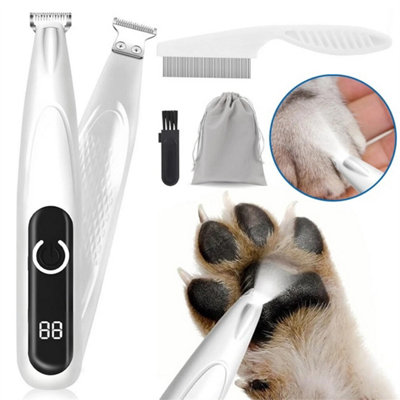 Professional Pet Dog Grooming Clipper Thick Fur Hair Trimmer Electric ...