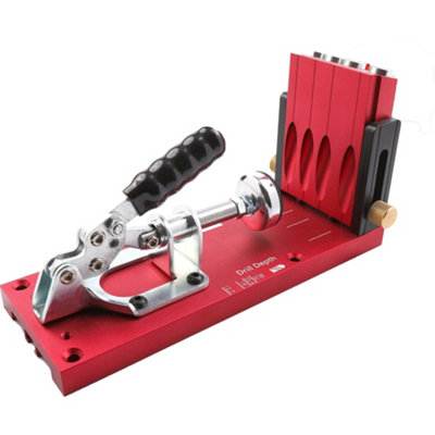 Pocket Hole Jig Kit Professional Upgraded All-Metal Pocket Screw Jig