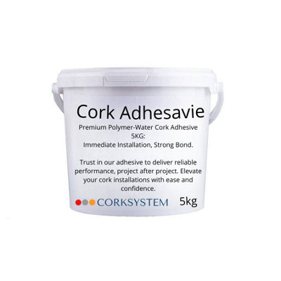 Professional Polymer-Water Adhesive 5kg for Cork