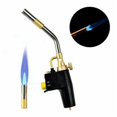 Professional Propane Blow Torch Welding Soldering Gas Plumbing Kit + 3 TIPS