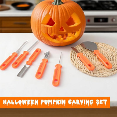 pumpkin077　8セット Professional Pumpkin Carving Kit 7Pcs Heavy Duty Tools with 8