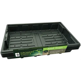 Professional Seed Tray Black (5 Pieces)