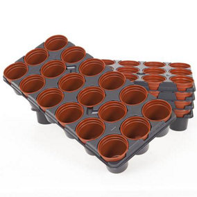 Professional Shuttle Trays for Growing On Plants (Pack of 5)