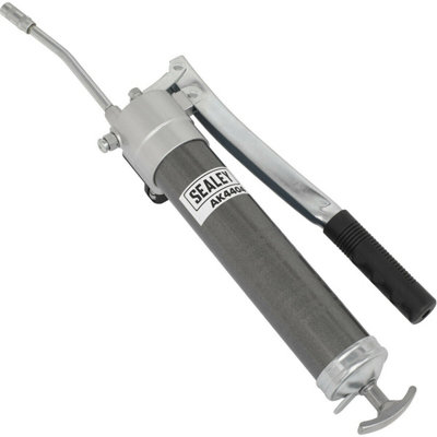 Professional Side Lever Grease Gun with Quick Release and 3-Way Fill System