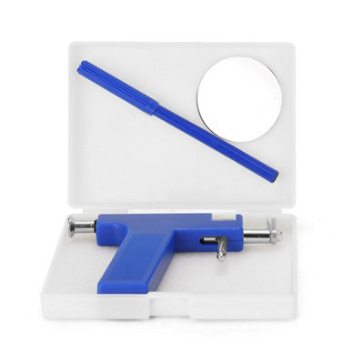 Professional Stainless Steel Piercing Kit for Ear,Nose,and Navel with Tools and Ear Studs