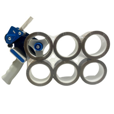 Professional Tape Gun with 3-Pack Premium Tape Bundle - Enhance Your Packaging Efficiency - Perfect for Home and Business Use - 3