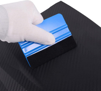 Professional vinyl wrap applicator squeegee with felt edge Tool for ...
