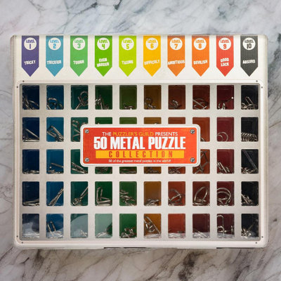 Professor Puzzle 50 Metal Puzzles