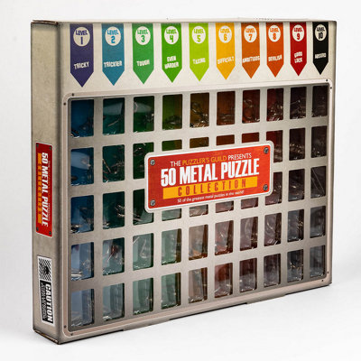 Professor Puzzle 50 Metal Puzzles