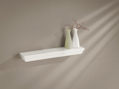 PROFILE Floating Shelf 60x20x4.5cm White