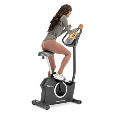 ProForm 225 CSX Upright Exercise Bike with 20 Resistance Levels, LCD ...