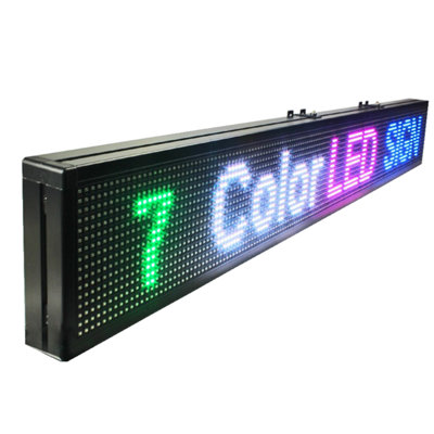Programmable LED Scrolling Sign PioneerLED P10 163x19cm Outdoor