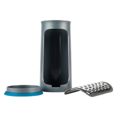 Progress Cylinder Cheese Grater Grey & Stainless Steel