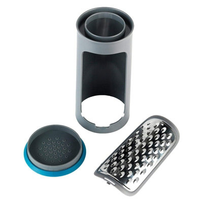 Progress Cylinder Cheese Grater Grey & Stainless Steel