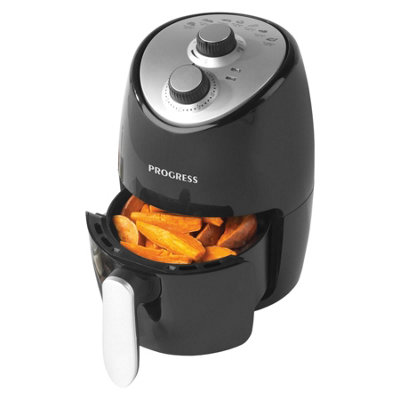 Progress EK2817HPH Compact Hot Air Fryer, Black